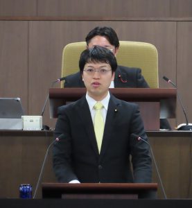 第１回定例会　代表質疑　花木則彰議員（2025年２月17日）
