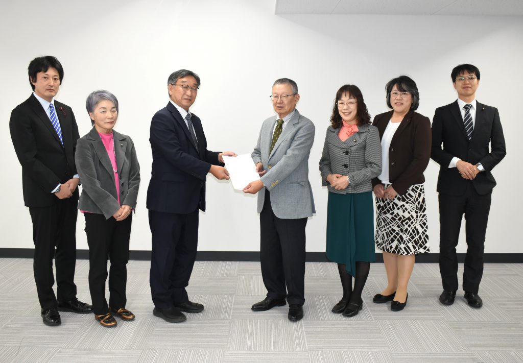 新年度予算に係る会派要望